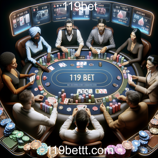 Descubra o Fascinante Mundo do Pôquer no 119bet